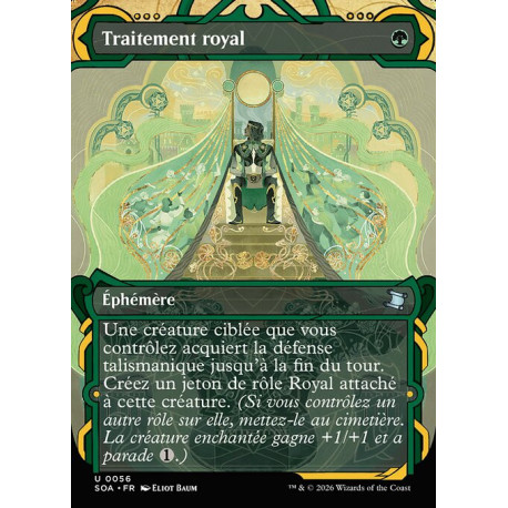 (Foil) Verte - Traitement royal (U) [SOA]