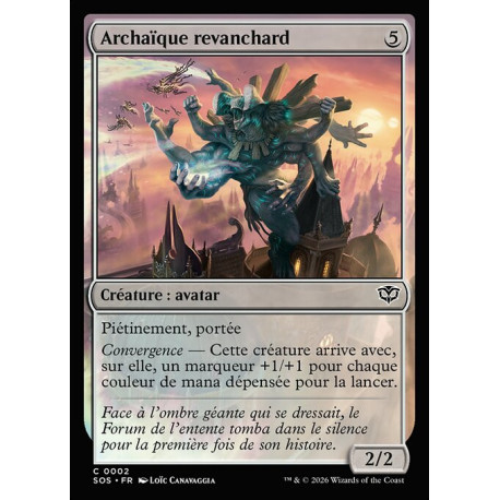 (Foil) Incolore - Archaïque revanchard (C) [SOS]
