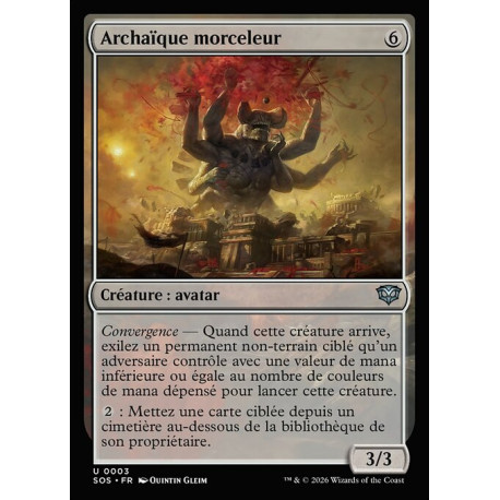 (Foil) Incolore - Archaïque morceleur (U) [SOS]