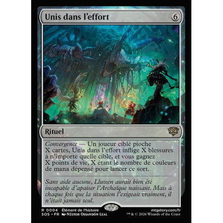 (Foil) Incolore - Unis dans l'effort (R) [SOS]