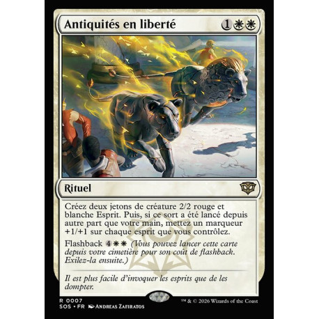 (Foil) Blanche - Antiquités en liberté (R) [SOS]