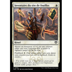(Foil) Blanche - Inventaire du site de fouilles (C) [SOS]