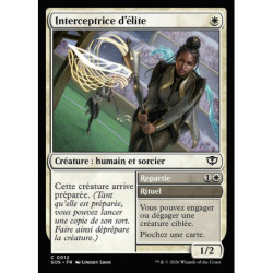(Foil) Blanche - Interceptrice d'élite (C) [SOS]