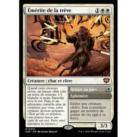 (Foil) Blanche - Émérite de la trêve (M) [SOS]