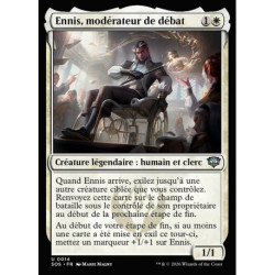 (Foil) Blanche - Ennis, modérateur de débat (U) [SOS]