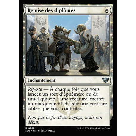 (Foil) Blanche - Remise des diplômes (U) [SOS]