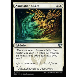 (Foil) Blanche - Annotation sévère (U) [SOS]