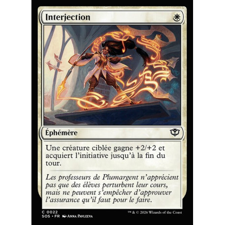 (Foil) Blanche - Interjection (C) [SOS]