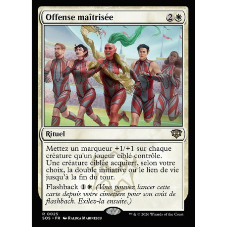 (Foil) Blanche - Offense maîtrisée (R) [SOS]