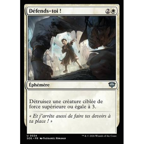 (Foil) Blanche - Défends-toi ! (U) [SOS]