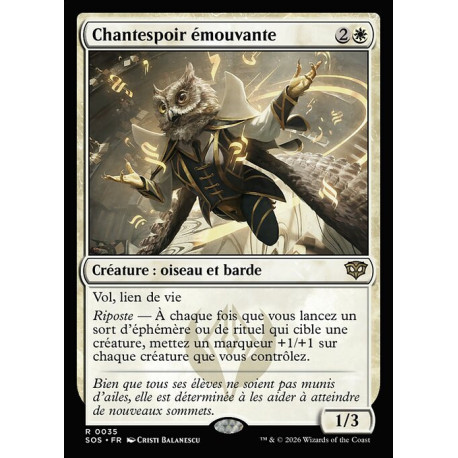 (Foil) Blanche - Chantespoir émouvante (R) [SOS]