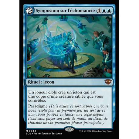 (Foil) Bleue - Symposium sur l'échomancie (V1) (M) [SOS]