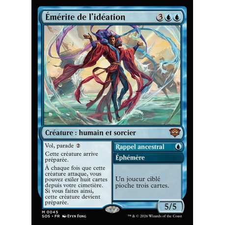 (Foil) Bleue - Émérite de l'idéation (M) [SOS]