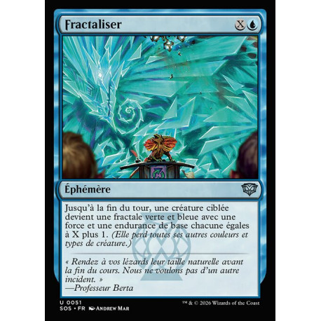 (Foil) Bleue - Fractaliser (U) [SOS]