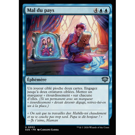 (Foil) Bleue - Mal du pays (U) [SOS]