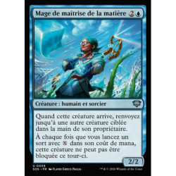 (Foil) Bleue - Mage de maîtrise de la matière (U) [SOS]