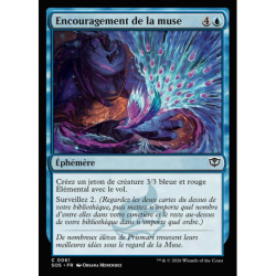 (Foil) Bleue - Encouragement de la muse (C) [SOS]