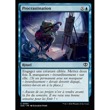 (Foil) Bleue - Procrastination (C) [SOS]