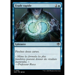 (Foil) Bleue - Étude rapide (C) [SOS]