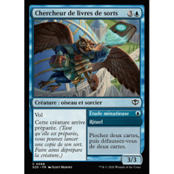 (Foil) Bleue - Chercheur de livres de sorts (C) [SOS]
