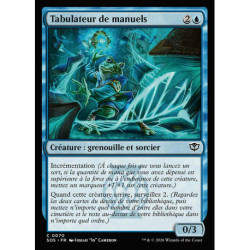 (Foil) Bleue - Tabulateur de manuels (C) [SOS]