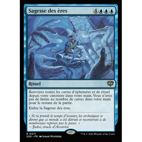 (Foil) Bleue - Sagesse des ères (R) [SOS]