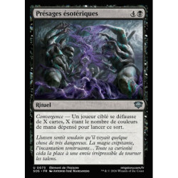 (Foil) Noire - Présages ésotériques (U) [SOS]