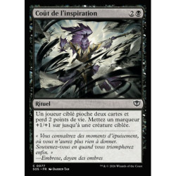(Foil) Noire - Coût de l'inspiration (C) [SOS]