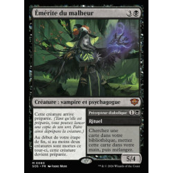 (Foil) Noire - Émérite du malheur (M) [SOS]