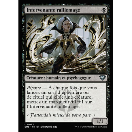 (Foil) Noire - Intervenante raillemage (U) [SOS]