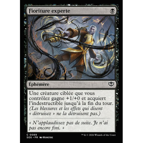 (Foil) Noire - Fioriture experte (C) [SOS]