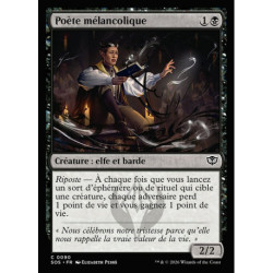 (Foil) Noire - Poète mélancolique (C) [SOS]