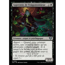 (Foil) Noire - Apprentie de l'empoisonneur (U) [SOS]