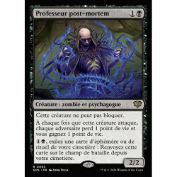 (Foil) Noire - Professeur post-mortem (R) [SOS]