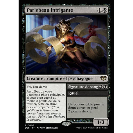 (Foil) Noire - Parlebeau intrigante (R) [SOS]