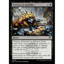 (Foil) Noire - Envoyez le nuisible ! (C) [SOS]
