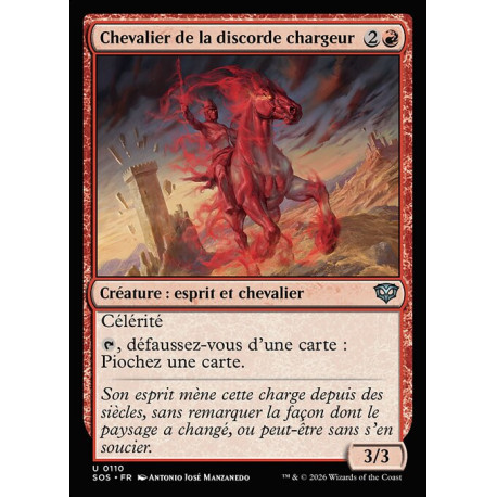 (Foil) Rouge - Chevalier de la discorde chargeur (U) [SOS]