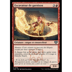 (Foil) Rouge - Excavateur de garnison (U) [SOS]