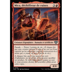 (Foil) Rouge - Mica, déchiffreur de ruines (U) [SOS]