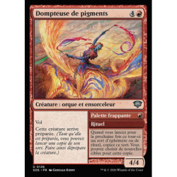 (Foil) Rouge - Dompteuse de pigments (U) [SOS]