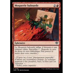 (Foil) Rouge - Moquerie balourde (C) [SOS]