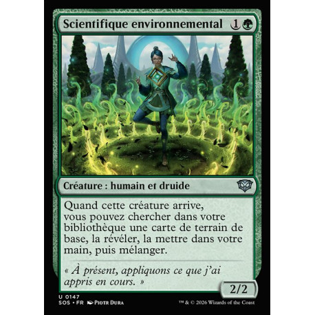 (Foil) Verte - Scientifique environnemental (U) [SOS]