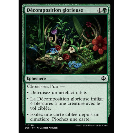 (Foil) Verte - Décomposition glorieuse (C) [SOS]