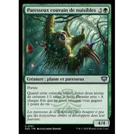 (Foil) Verte - Paresseux couvain de nuisibles (U) [SOS]