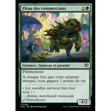 (Foil) Verte - Fléau des commerçants (C) [SOS]
