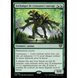(Foil) Verte - Archaïque de croissance sauvage (V1) (R) [SOS]