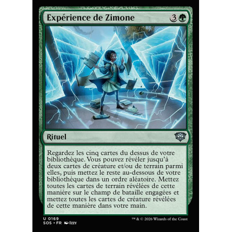 (Foil) Verte - Expérience de Zimone (U) [SOS]