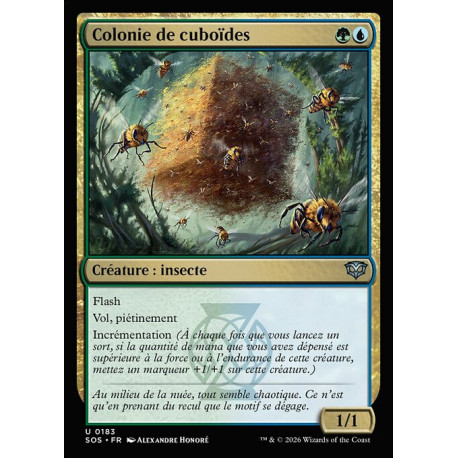 (Foil) Multicolore - Colonie de cuboïdes (U) [SOS]