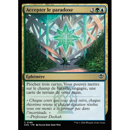 (Foil) Multicolore - Accepter le paradoxe (C) [SOS]