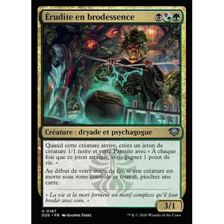 (Foil) Multicolore - Érudite en brodessence (U) [SOS]